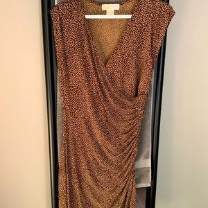 Size 10 gorgeous leopard print Micheal Kors dress